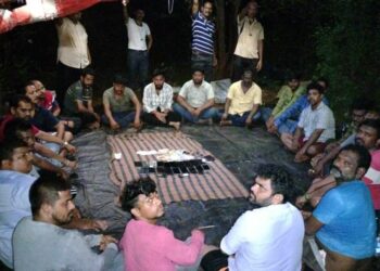 Vizag CTF raid gambling den atop a hill, 21 arrested