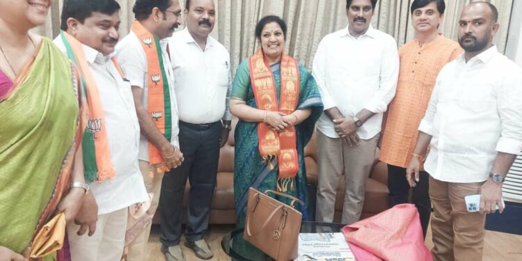 Visakhapatnam: AP BJP chief Purandeswari blames state government for fund misuse