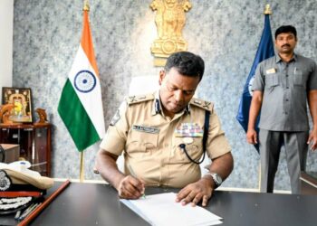 A Ravi Shankar IPS assumes charge as Commissioner of Visakhapatnam City Police