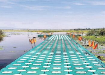 New floating jetty launched at Kondakarla Ava lake near Visakhapatnam