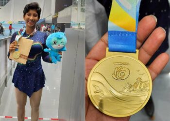 Vizag girl Greeshma Dontara bags gold at Asian Roller Skating Championship in China