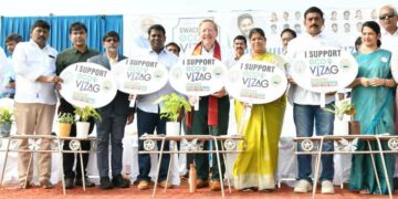 Greenery maintenance in Visakhapatnam impresses Carmel Mayor James Brainard