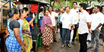 Impact of Cyclone Michaung on Vizag