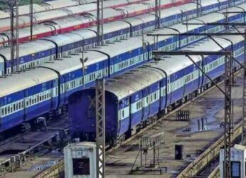 Trains passing through Visakhapatnam Cancelled due to Cyclone Michaung