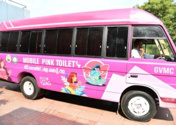 Visakhapatnam rolls out Mobile Pink Toilets for women