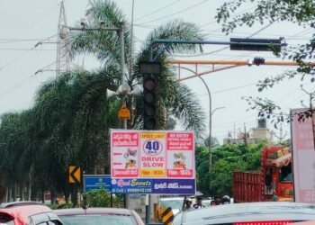 Can service roads reduce two wheeler accidents in Visakahapatnam? Kancharapalem Traffic