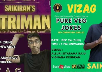 vizag saikiran standup comedy show