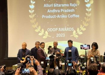 girijan araku coffee award