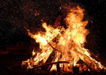 bhogi bonfires visakhapatnam