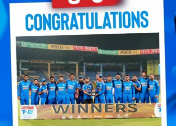 India emerged victorious against Afghanistan in the 3rd T20 match