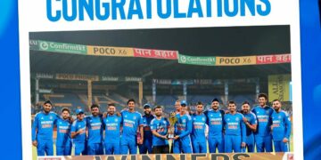 India emerged victorious against Afghanistan in the 3rd T20 match