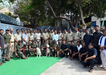 Visakhapatnam City Police Inaugurated Modernized Dog Squad Building and Happy Homes for Police Personnel