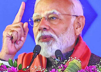 PM Narendra Modi roadshow in Visakhapatnam on March 15