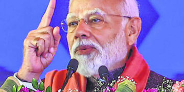 PM Narendra Modi roadshow in Visakhapatnam on March 15