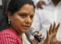 KCR's daughter Kavitha taken into ED custody