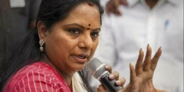 KCR's daughter Kavitha taken into ED custody