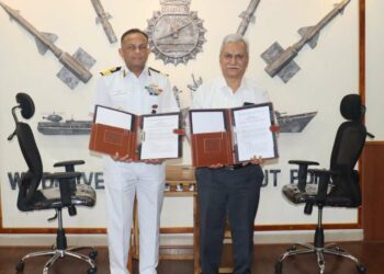 GITAM and Indian Navy sign MoU for Drone Technology research