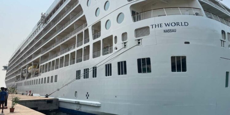 All you need to know about 'The World', the first luxury cruise to visit Vizag