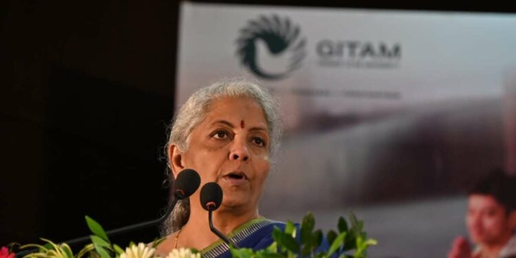 Gitam hosts FM Nirmala Sitharaman for Viksit Bharat programme