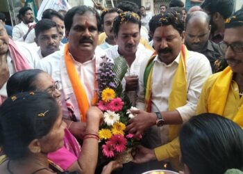 Vamsikrishna Srinivas sweats to win the fight for Vizag South seat