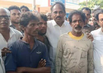 Missing fishermen rescued in Vizag on Wednesday morning