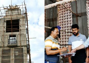 Clock tower at Jagadamba Junction to be ready by the end of May