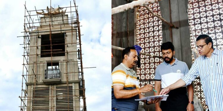 Clock tower at Jagadamba Junction to be ready by the end of May