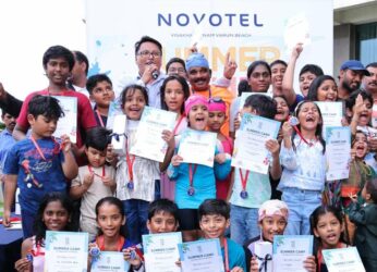 Kids Beam With Happiness at Summer Camp Convocation Ceremony at Novotel Varun Beach!