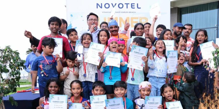 Novotel Visakhapatnam hosts Summer Camp Convocation Ceremony!