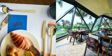 Experience gourmet food and gorgeous views at Vista, a luxury restaurant in The Park, Visakhapatnam