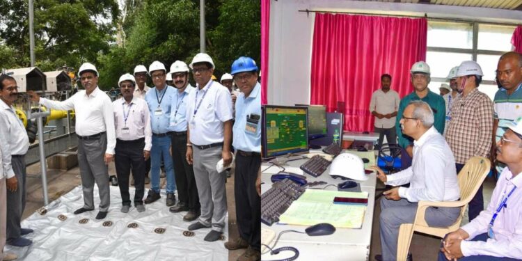 RINL inaugurates Nitrogen pressure reducing stations