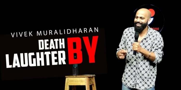 Don't miss Vivek Muralidharan's side-splitting comedy show in Vizag this weekend!