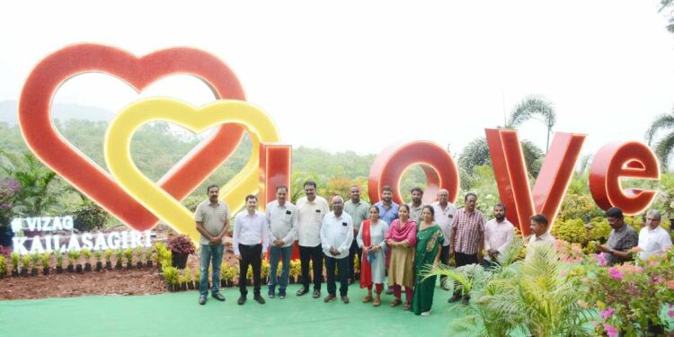 New 'I Love Kailasagiri' view point to attract tourists in Vizag