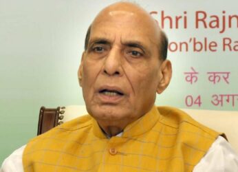 Union Defence Minister Rajnath Singh visiting Visakhapatnam today