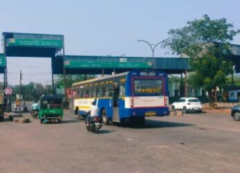 Aganampudi toll gate opens up to allow free traffic flow for the first time since 2019