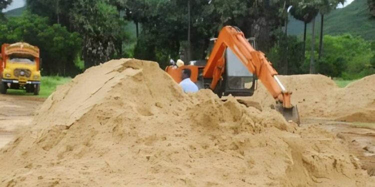 Free sand depots established in Bheemili and Gajuwaka in Visakhapatnam