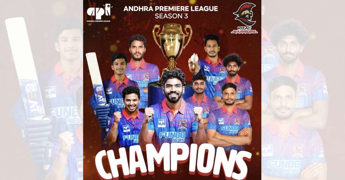 Vizag warriors become winners at APL finals