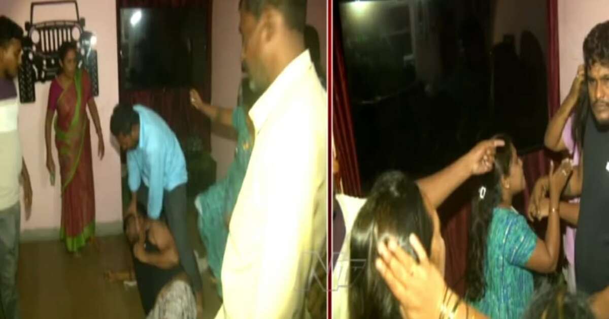 Husband caught red-handed by wife with another woman in Visakhapatnam