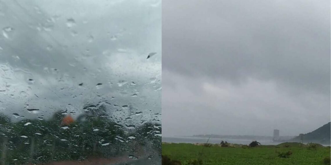 Vizag weather turns hill station-like as rains lash the city