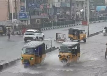 Rain cripples normal life in Visakhapatnam