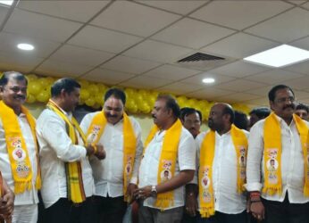 Big blow to YSRCP in Vizag as seven party corporators join TDP