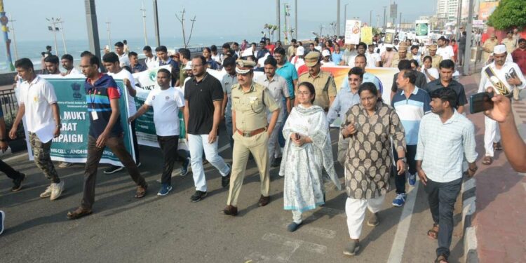 District Collector hosts anti-drug rally in Visakhapatnam