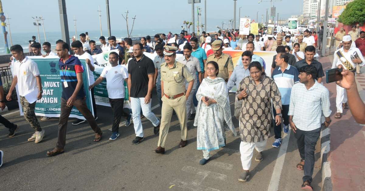 District Collector hosts anti-drug rally in Visakhapatnam