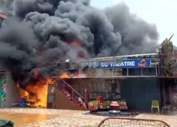 Dino Park in Vizag destroyed in major fire