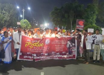 Protest against Kolkata incident gets louder in Vizag