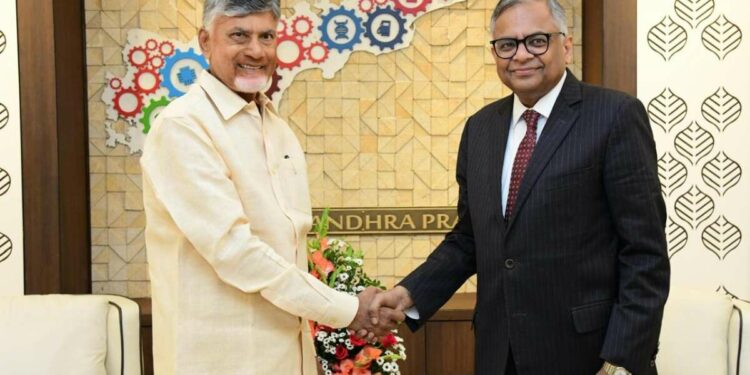 Chief Minister confirms TCS in Visakhapatnam