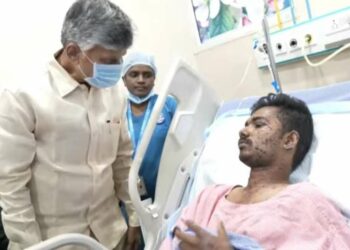 Atchutapuram SEZ explosion: Visakhapatnam collector extends Rs 1 Cr ex-gratia, CM visits victims