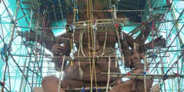 Tallest Ganesh idol in Visakhapatnam makes a grand comeback