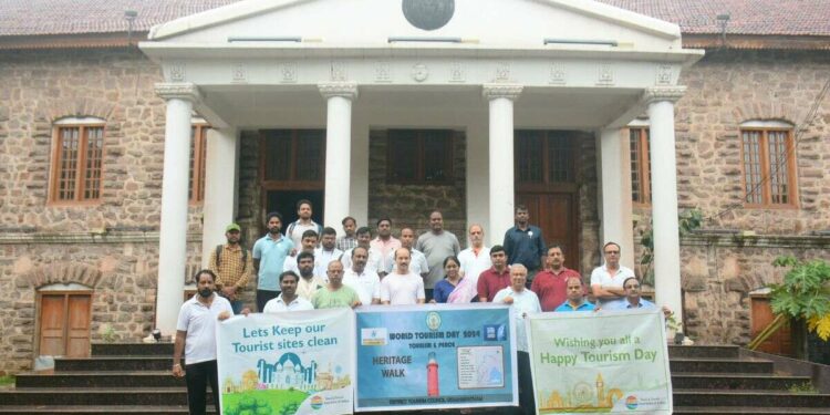 Heritage walk held ahead of World Tourism Day 2024 in Visakhapatnam