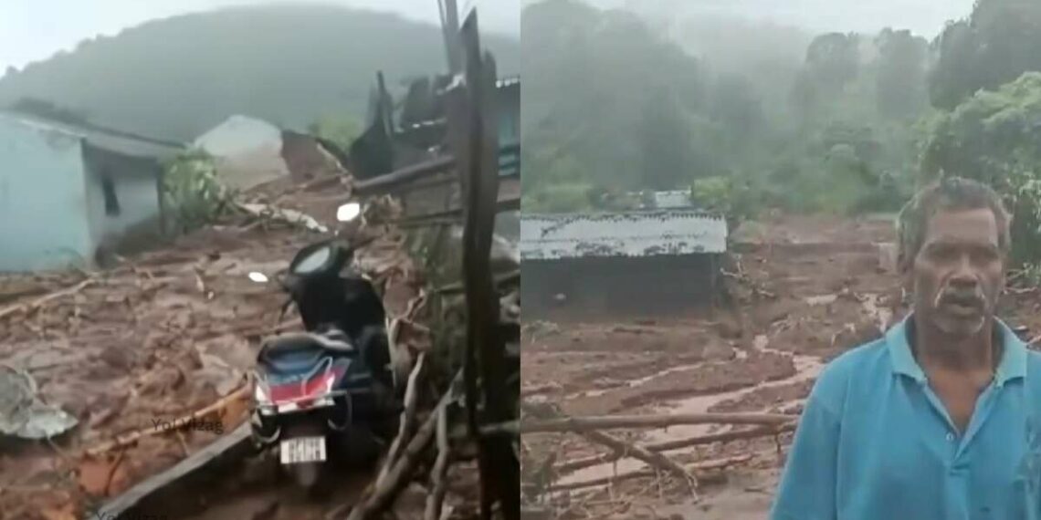 Landslide kills one, injures four at ASR district near Visakhapatnam